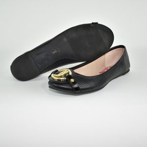 Juicy Couture Womens Size 6 Flats Black
